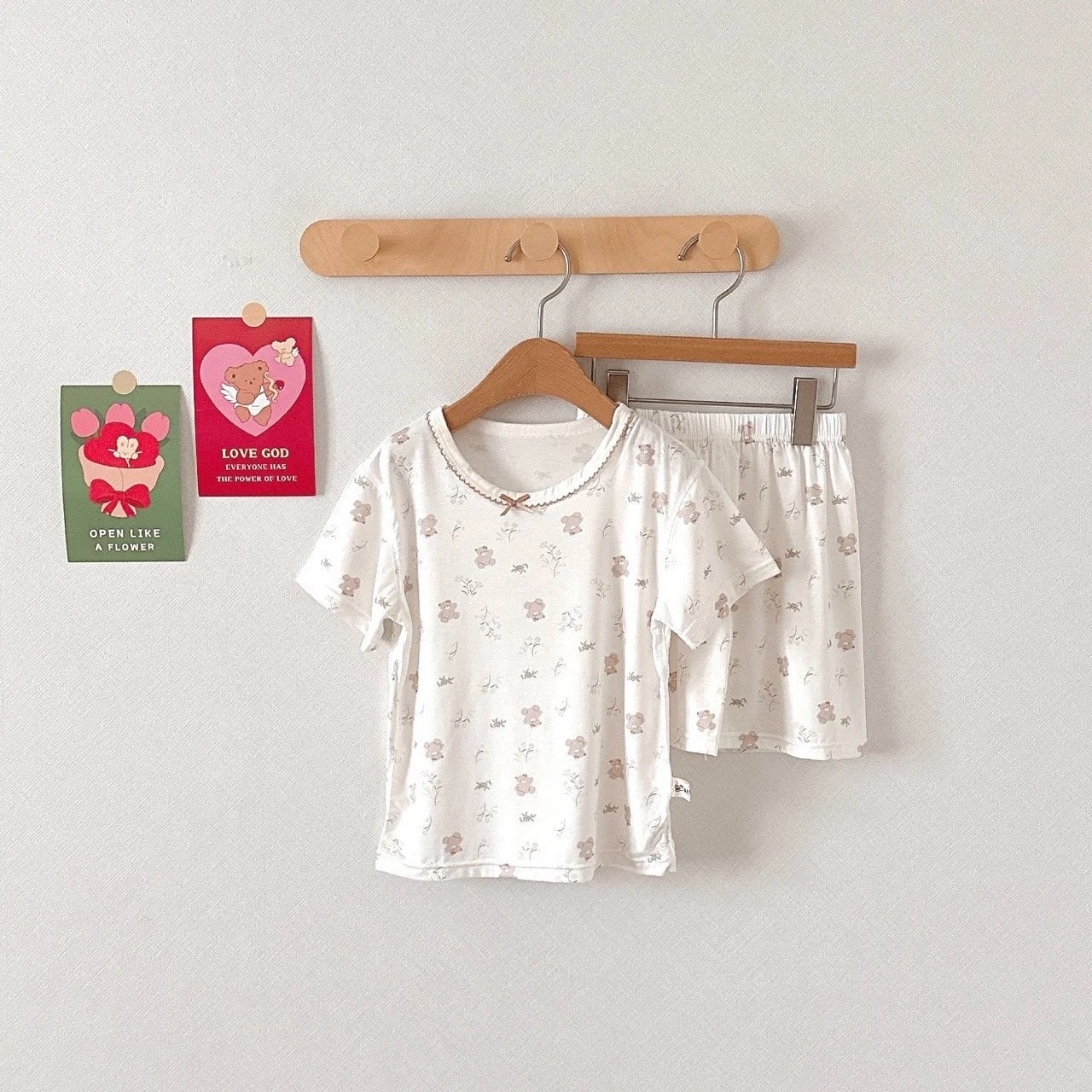 Aker - Korean Children Fashion - #discoveringself - Girls Pajama Set - 10