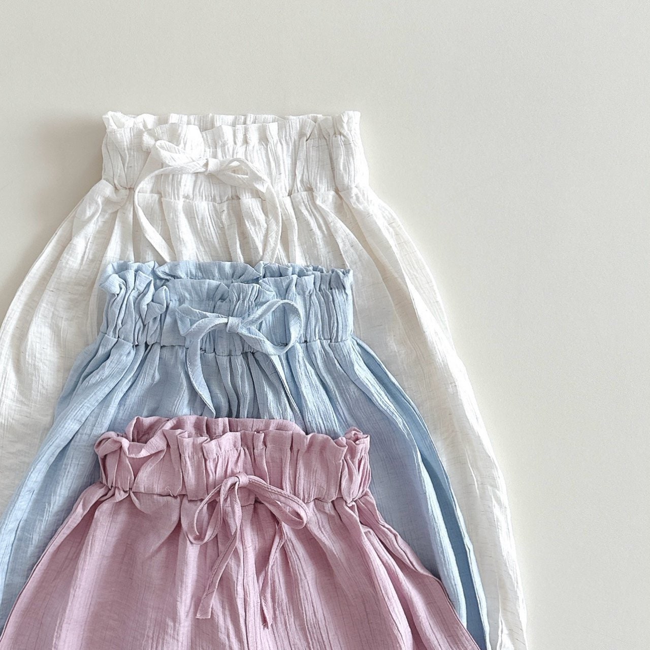 Aker - Korean Children Fashion - #designkidswear - Linen Wide Pants - 4