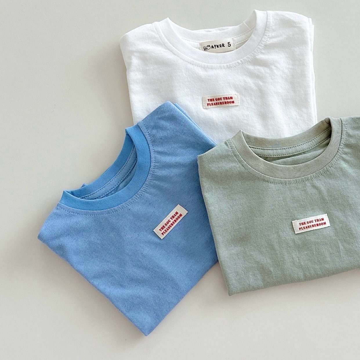 Aker - Korean Children Fashion - #fashionkids - Name Tee