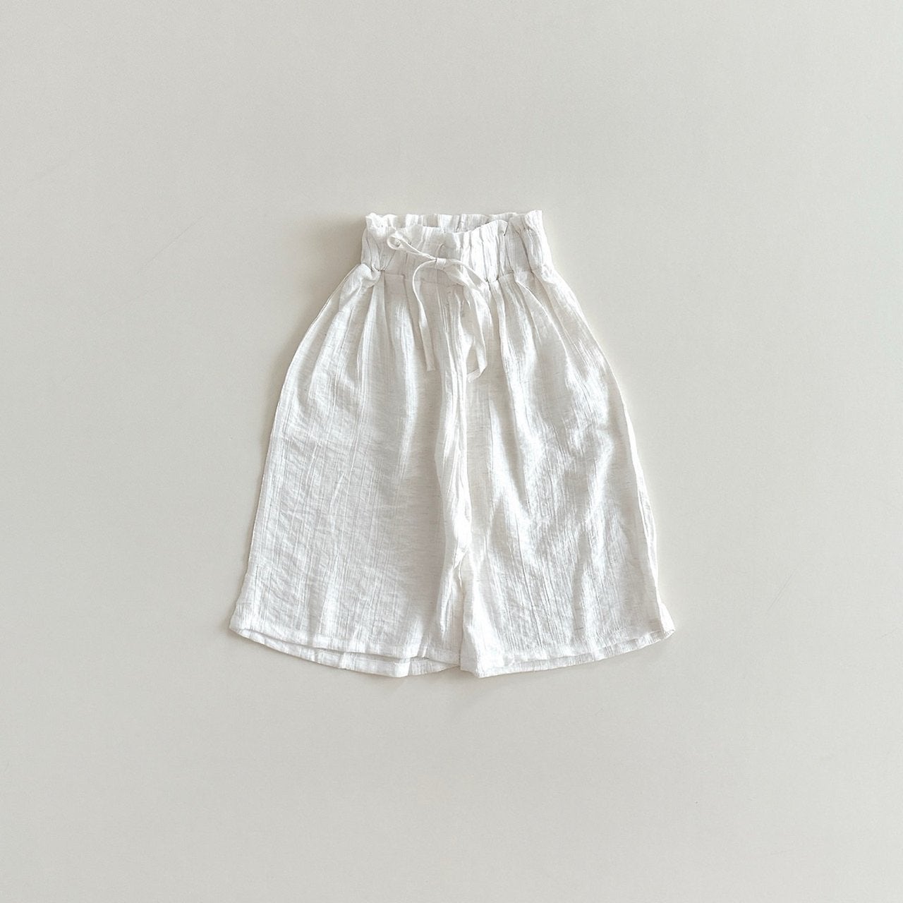 Aker - Korean Children Fashion - #fashionkids - Linen Wide Pants - 5