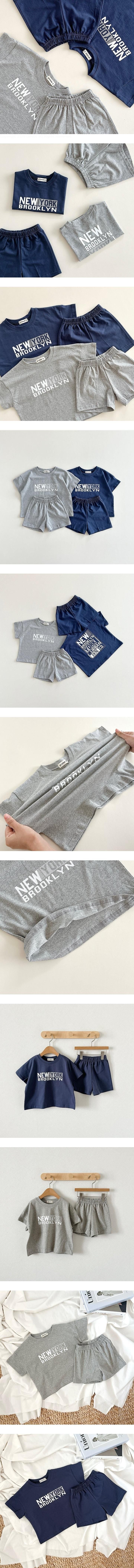 Aker - Korean Children Fashion - #kidsshorts - Brooklyn Set
