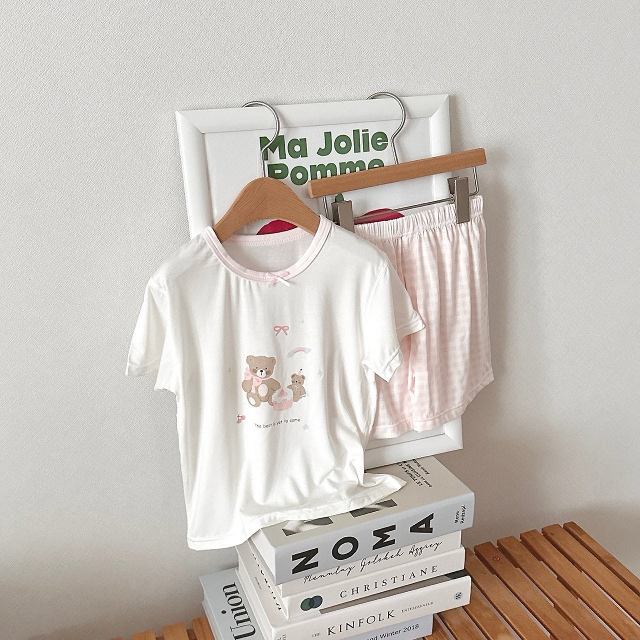 Aker - Korean Children Fashion - #kidsshorts - Coco Pajama Set - 10