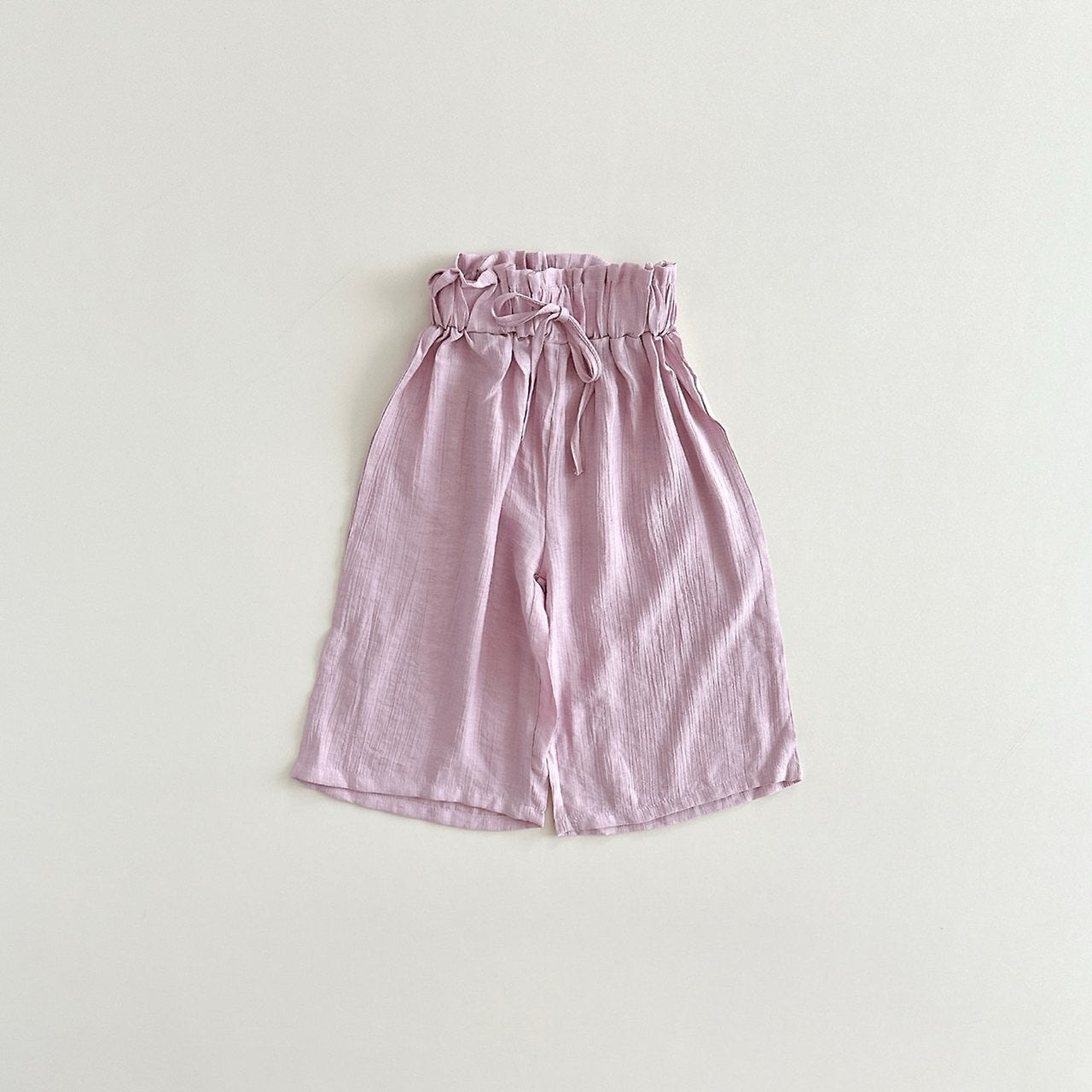 Aker - Korean Children Fashion - #kidsshorts - Linen Wide Pants - 6