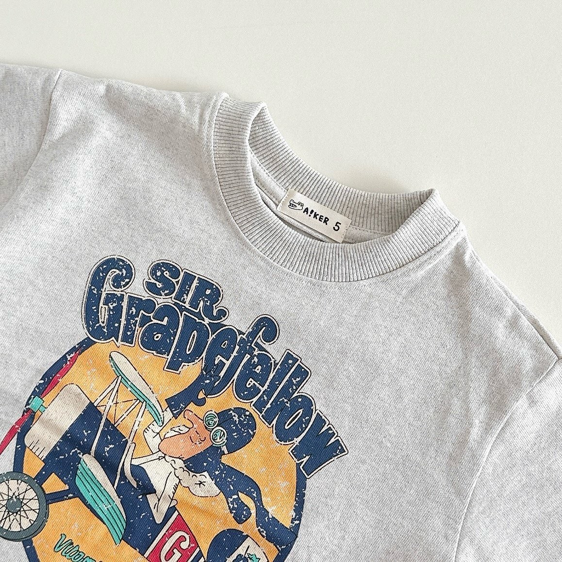 Aker - Korean Children Fashion - #kidzfashiontrend - Grape Tee - 5