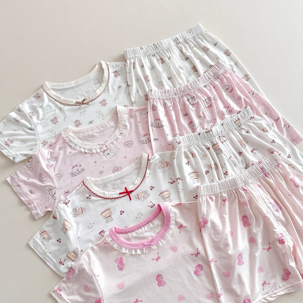 Aker - Korean Children Fashion - #magicofchildhood - Girls Pajama Set - 3
