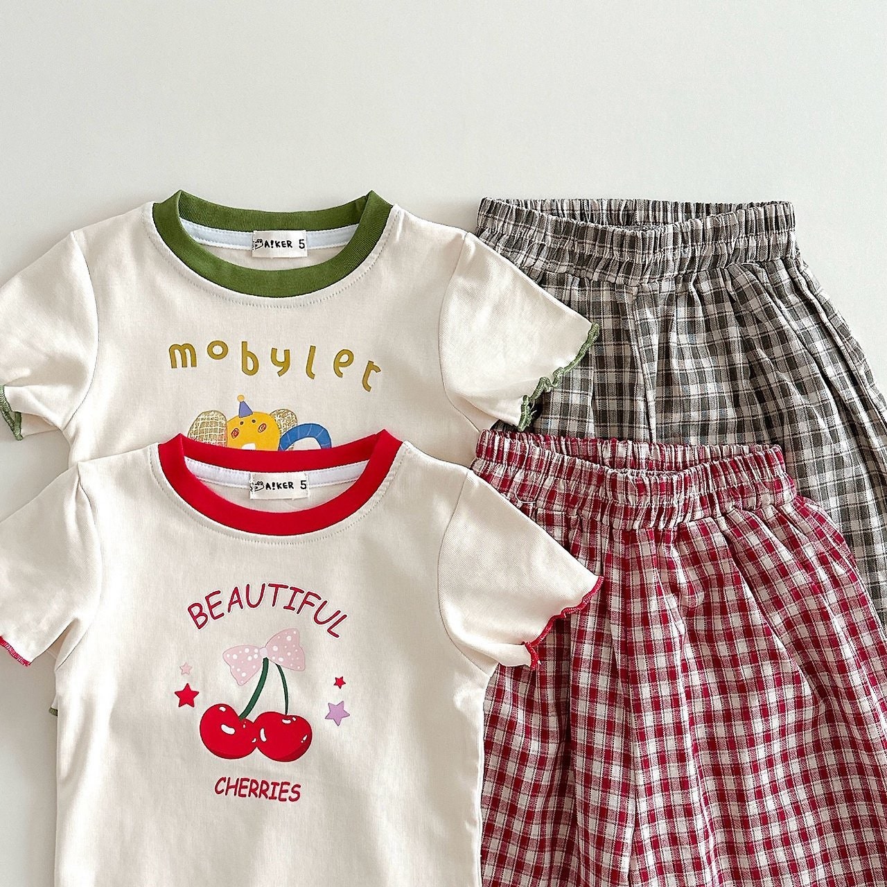Aker - Korean Children Fashion - #minifashionista - Summer Set