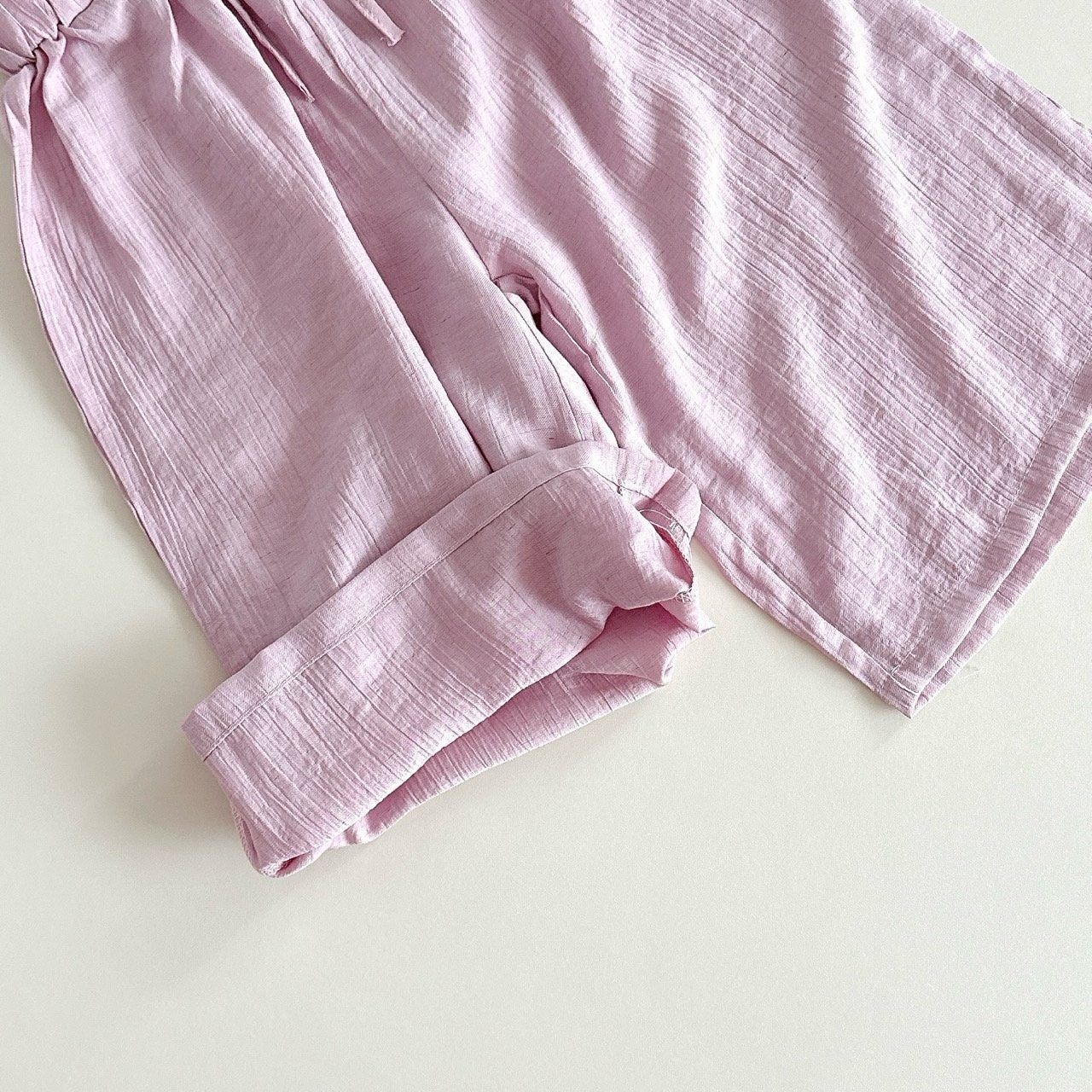 Aker - Korean Children Fashion - #minifashionista - Linen Wide Pants - 12