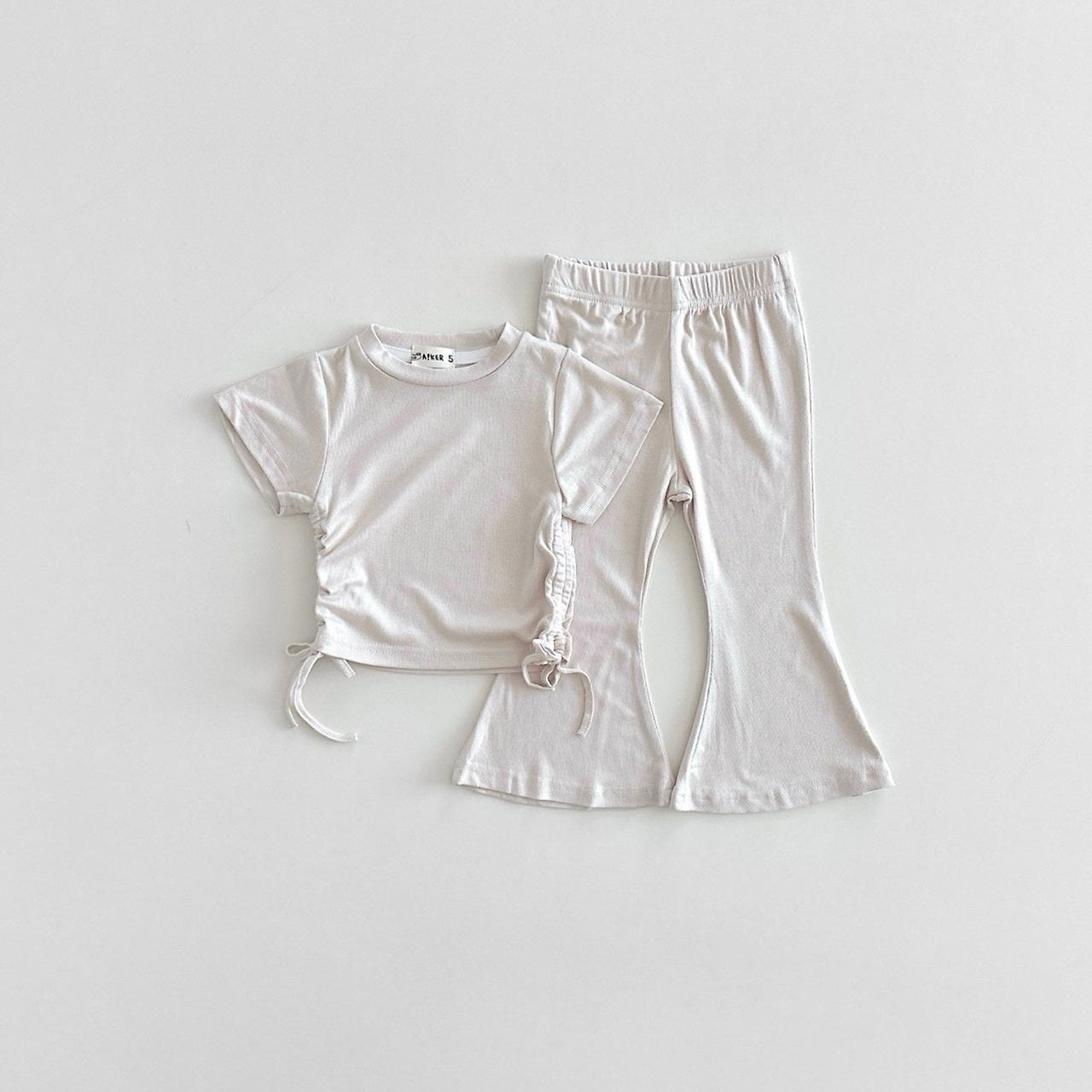 Aker - Korean Children Fashion - #minifashionista - Soft Shirring Set - 4