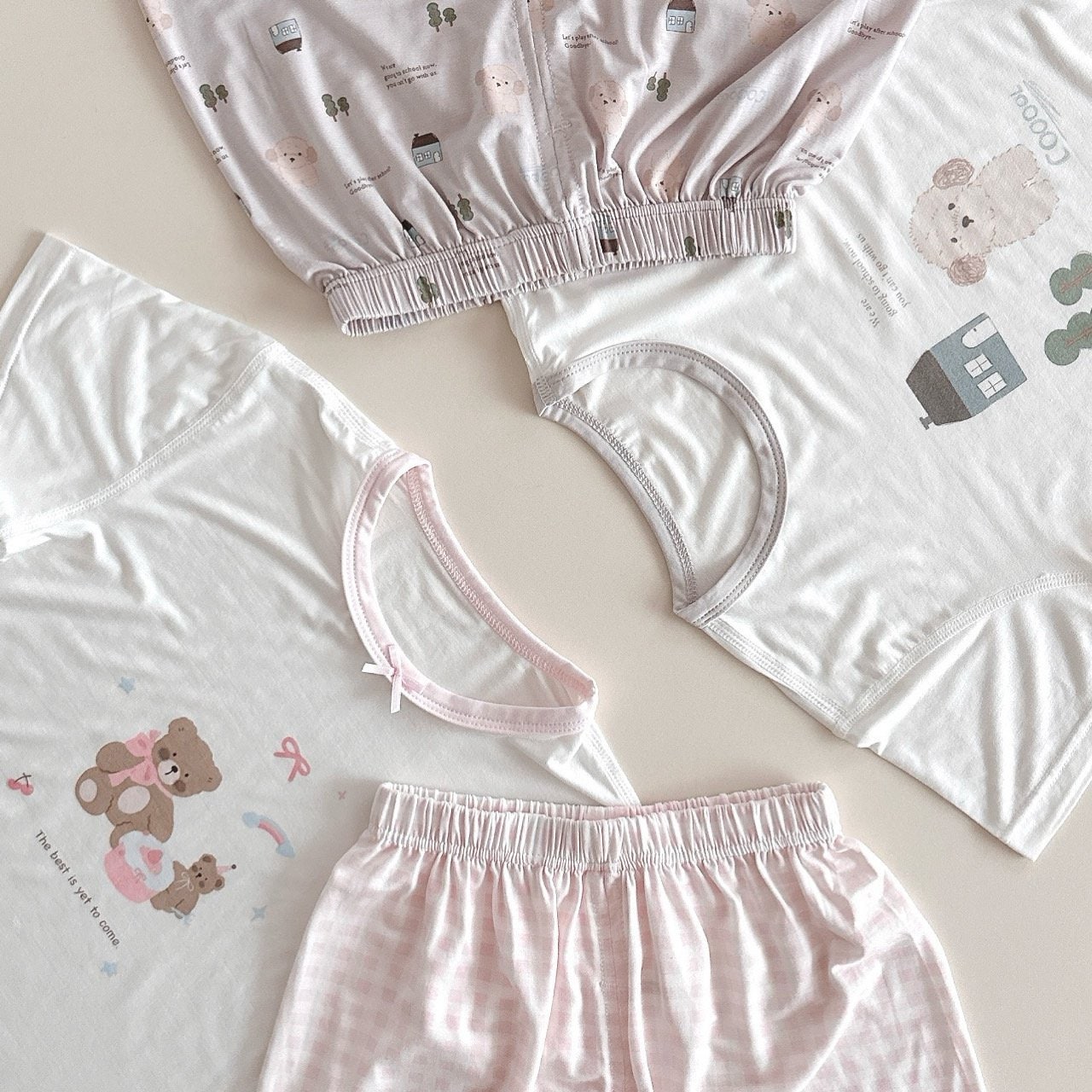 Aker - Korean Children Fashion - #prettylittlegirls - Coco Pajama Set - 3