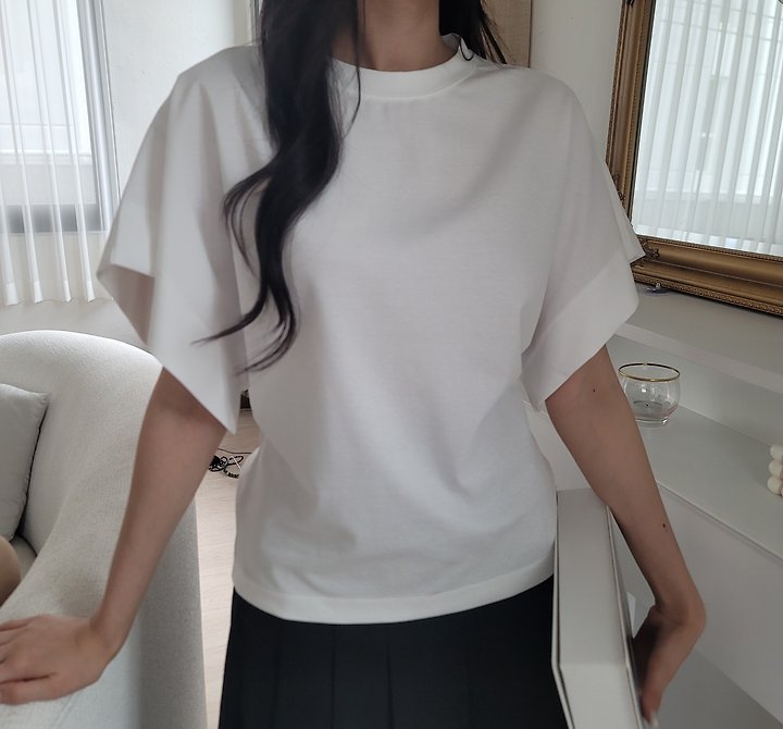 Allu - Korean Women Fashion - #momslook - Dia Wing Tee - 11