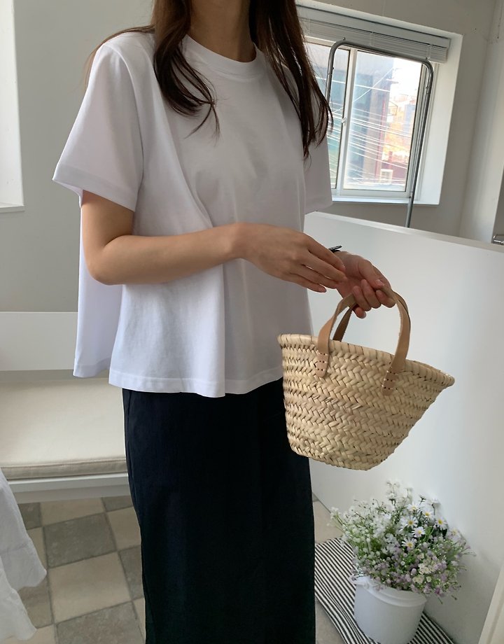 Allu - Korean Women Fashion - #momslook - Jane Flare Tee - 2