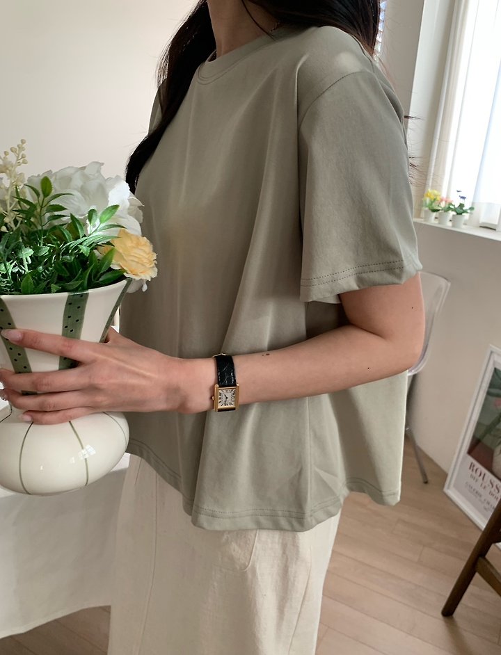 Allu - Korean Women Fashion - #womensfashion - Jane Flare Tee - 4