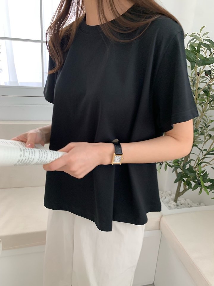 Allu - Korean Women Fashion - #momslook - Jane Flare Tee - 6
