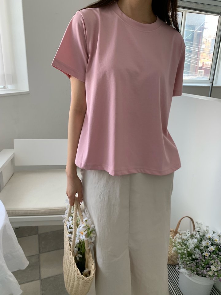 Allu - Korean Women Fashion - #momslook - Jane Flare Tee - 8