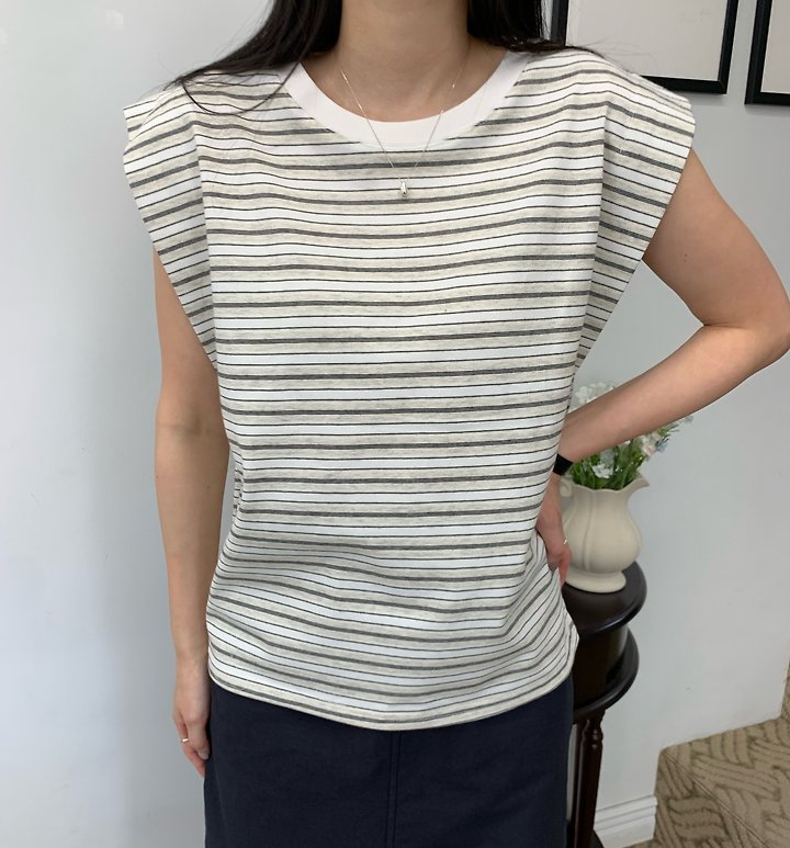 Allu - Korean Women Fashion - #momslook - Multi Vera Tank Top