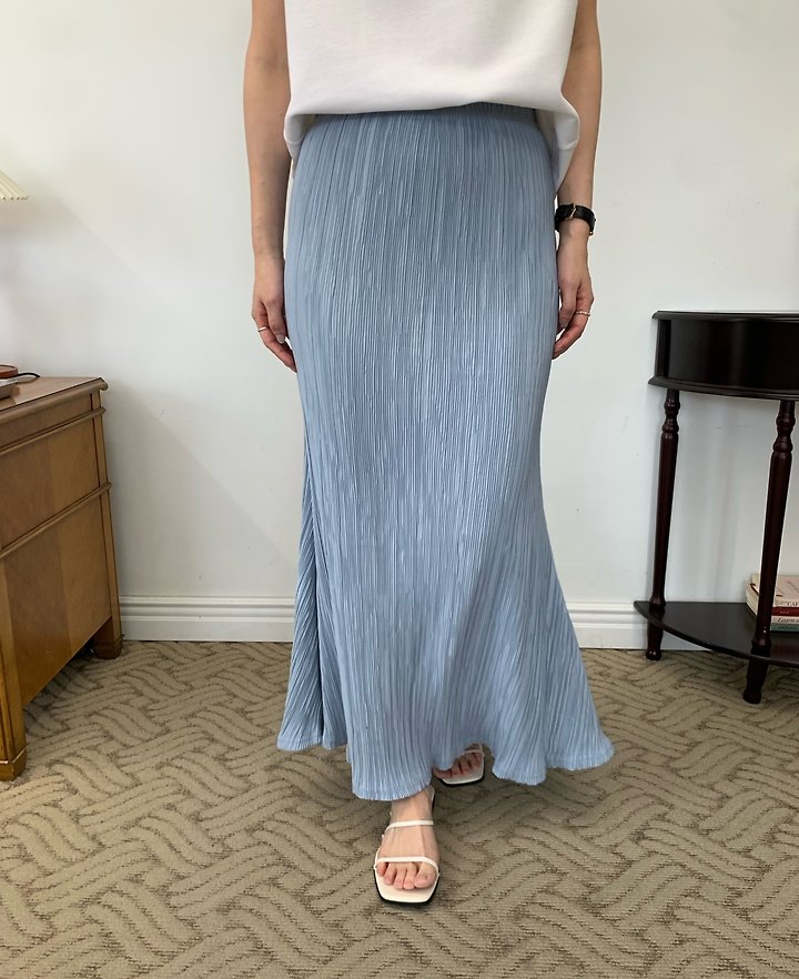 Allu - Korean Women Fashion - #momslook - Pleated Flare Skirt - 4