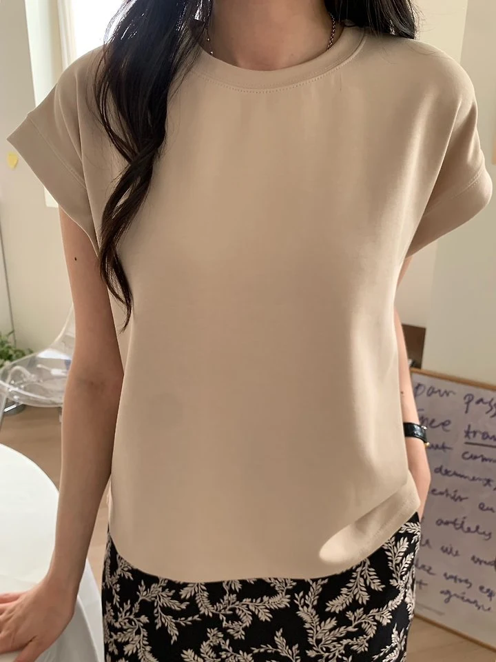 Allu - Korean Women Fashion - #momslook - Map Drop Sleeveless Top - 12
