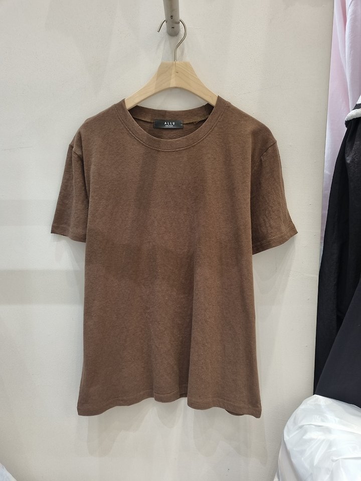 Allu - Korean Women Fashion - #womensfashion - Dust Washed Tee - 6
