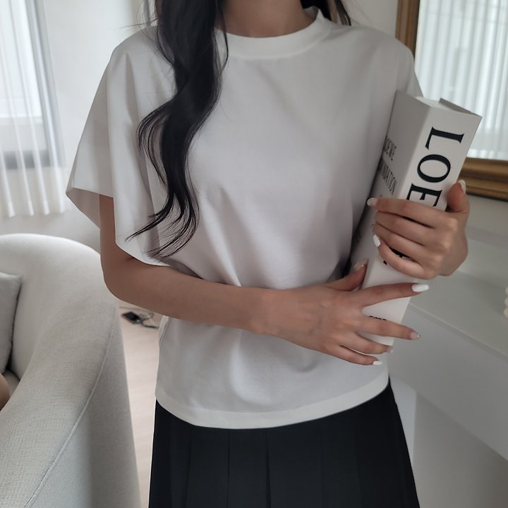 Allu - Korean Women Fashion - #womensfashion - Dia Wing Tee - 8