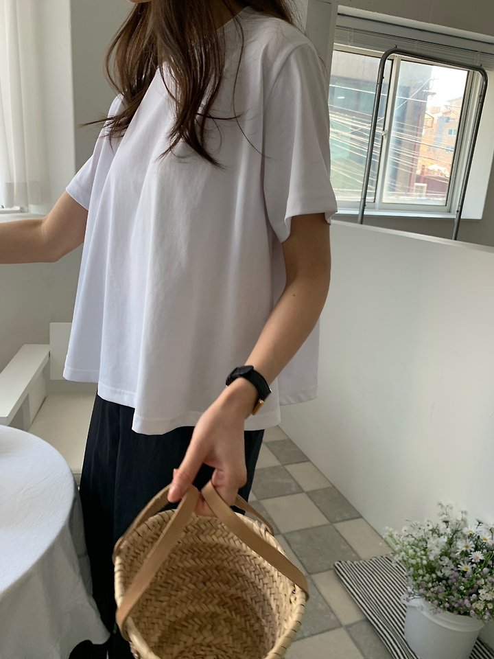 Allu - Korean Women Fashion - #womensfashion - Jane Flare Tee - 3