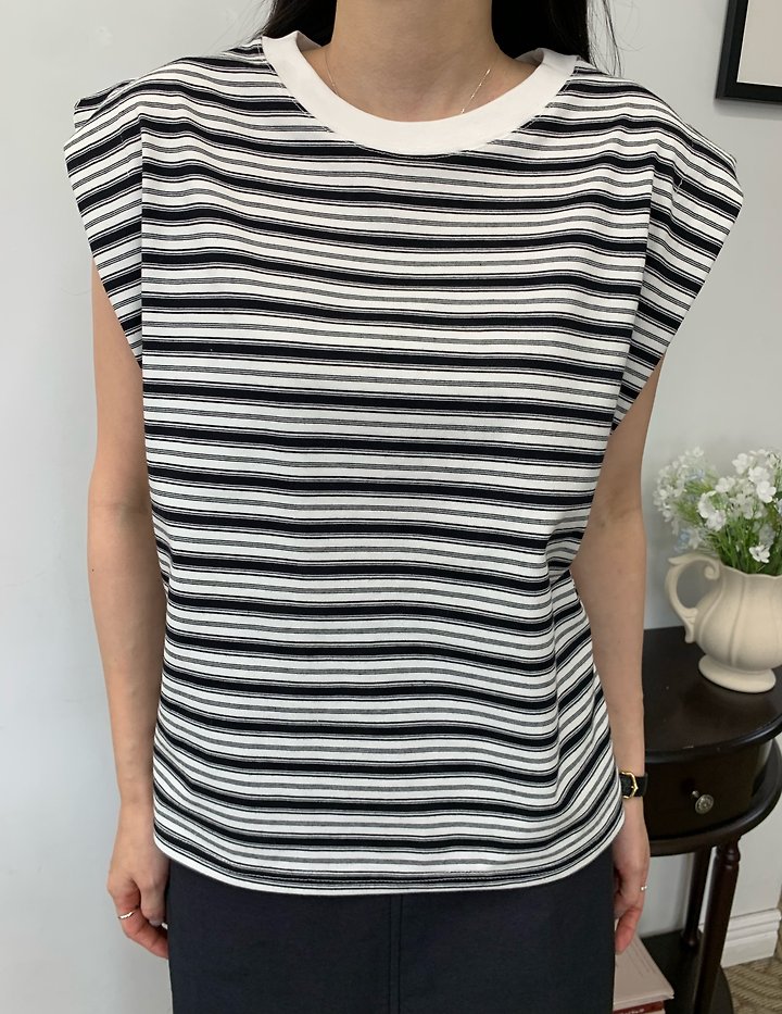 Allu - Korean Women Fashion - #womensfashion - Multi Vera Tank Top - 6