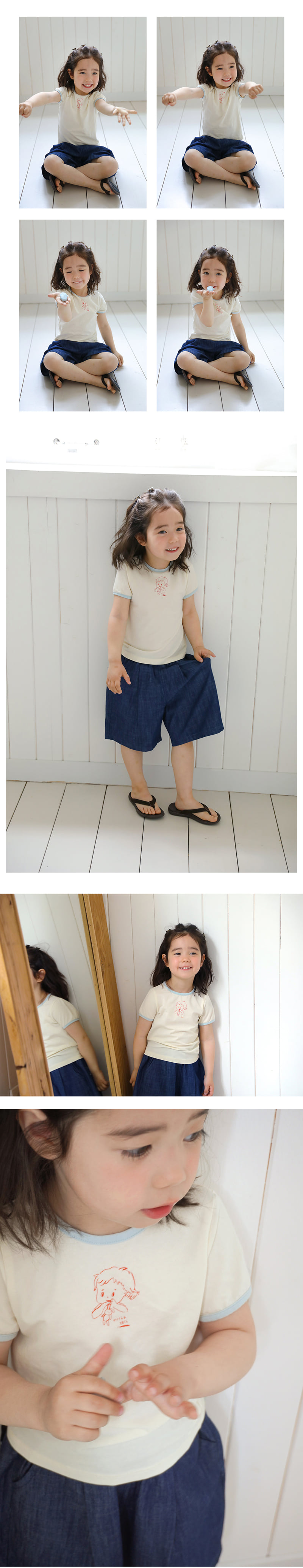 Amber - Korean Children Fashion - #kidzfashiontrend - Mori Tee - 4