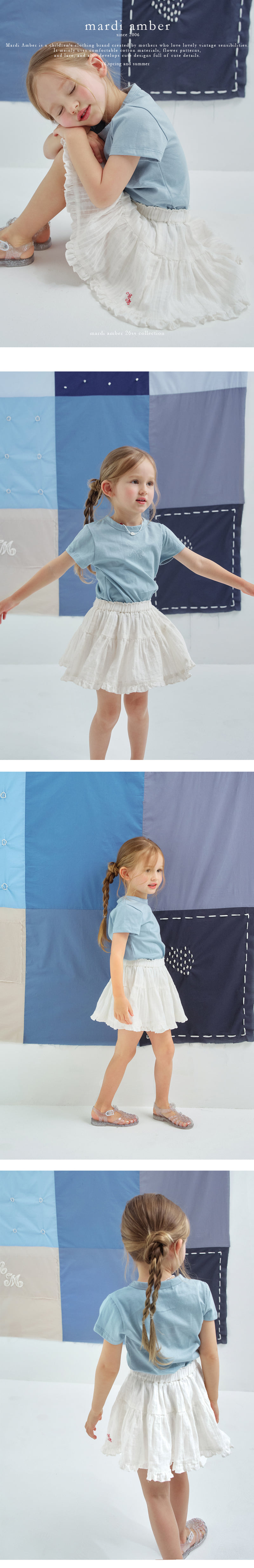 Amber - Korean Children Fashion - #childrensboutique - Twinkle Frill Skirt - 2