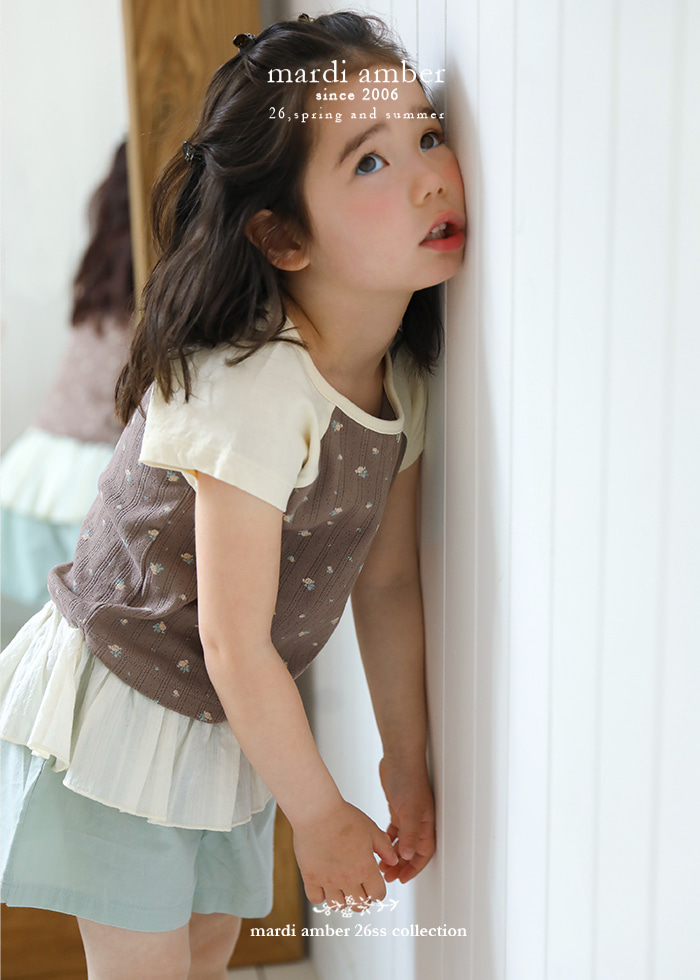 Amber - Korean Children Fashion - #designkidswear - Romantic Raglan Tee