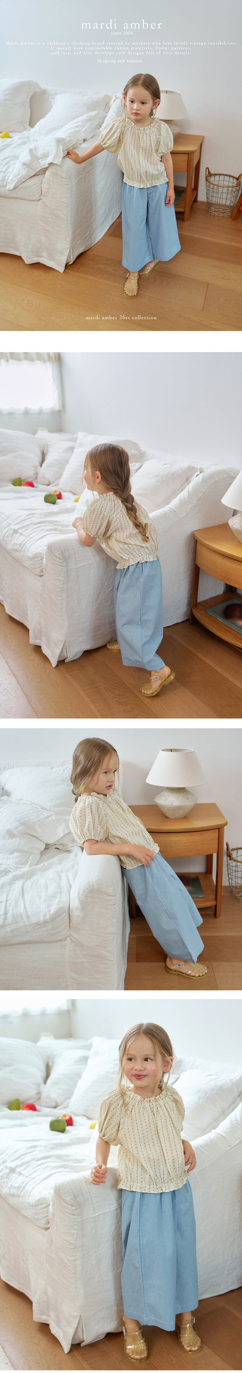 Amber - Korean Children Fashion - #discoveringself - Light Denim Pants - 2