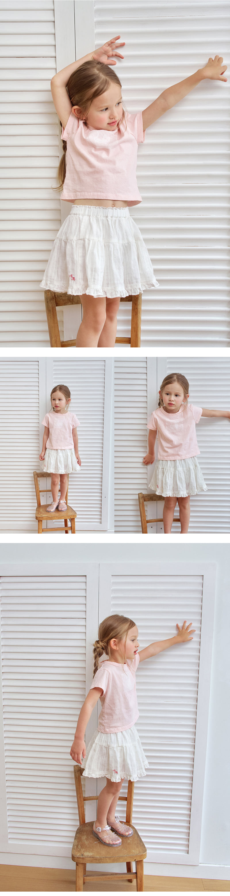Amber - Korean Children Fashion - #fashionkids - Twinkle Frill Skirt - 5