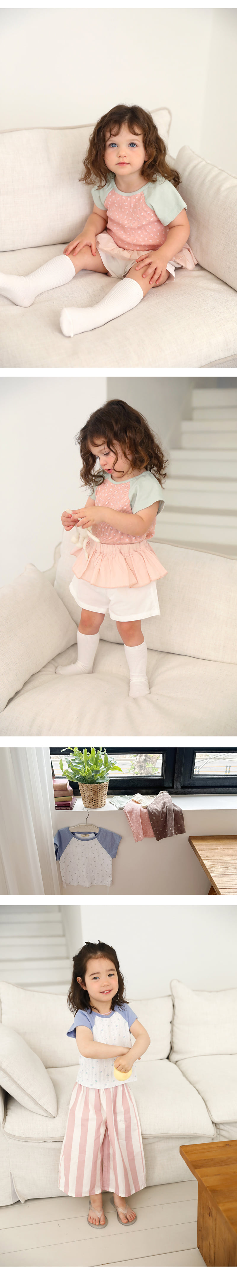 Amber - Korean Children Fashion - #kidsstore - Romantic Raglan Tee - 5