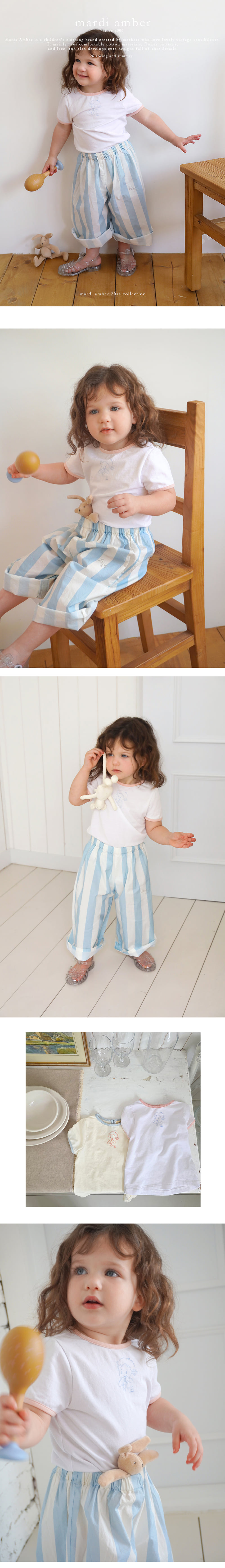 Amber - Korean Children Fashion - #kidsstore - Mori Tee - 2