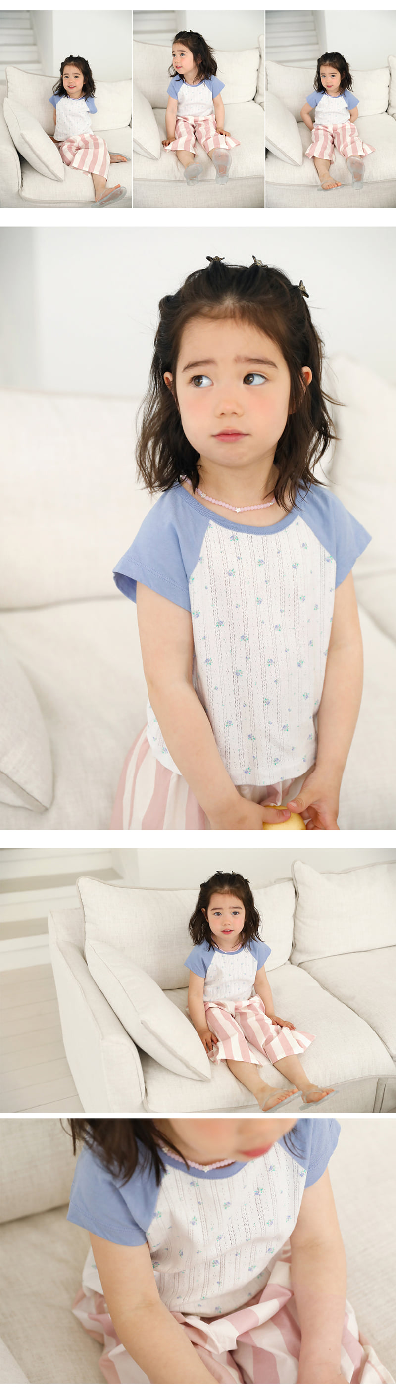 Amber - Korean Children Fashion - #kidzfashiontrend - Romantic Raglan Tee - 6