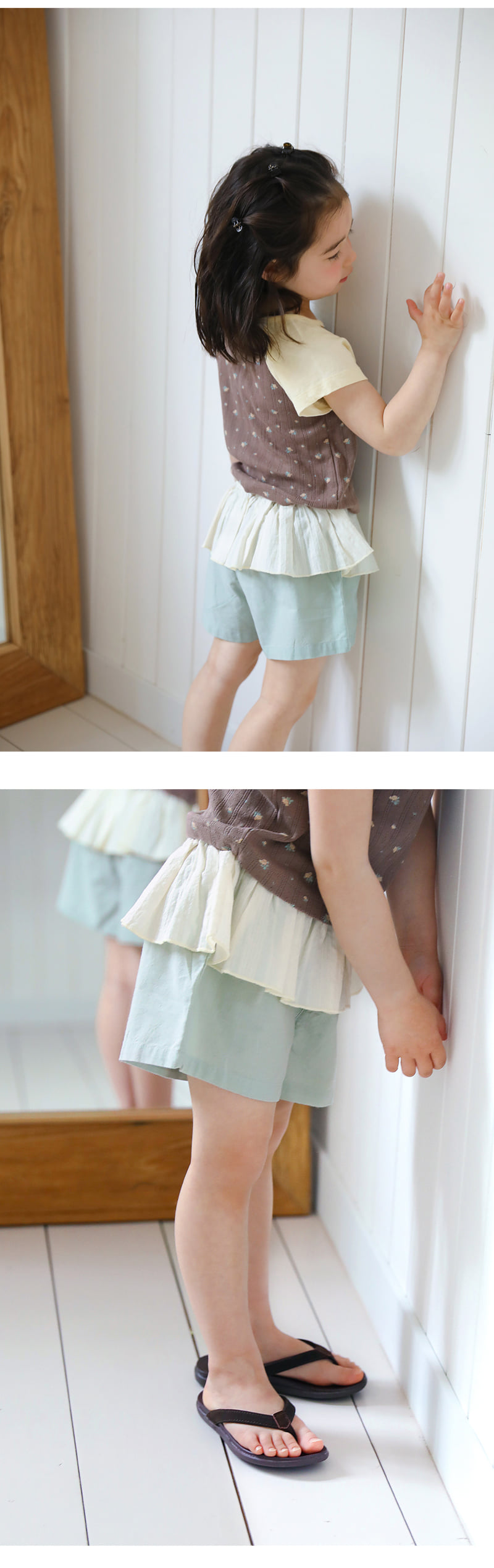 Amber - Korean Children Fashion - #kidzfashiontrend - Vicky Frill Pants - 5