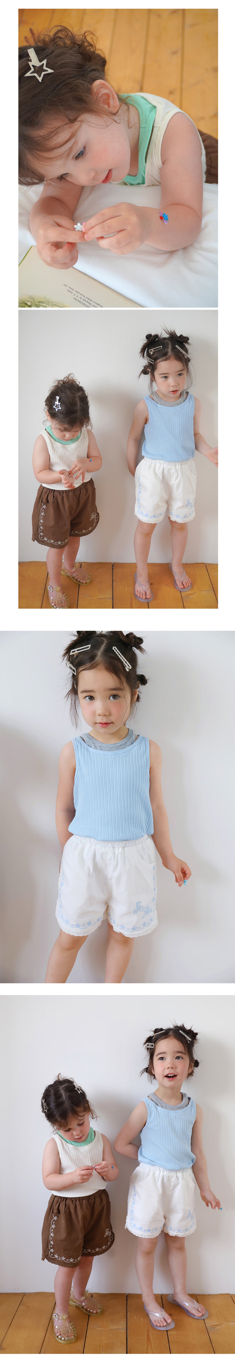Amber - Korean Children Fashion - #littlefashionista - Layered Sleeveless - 5