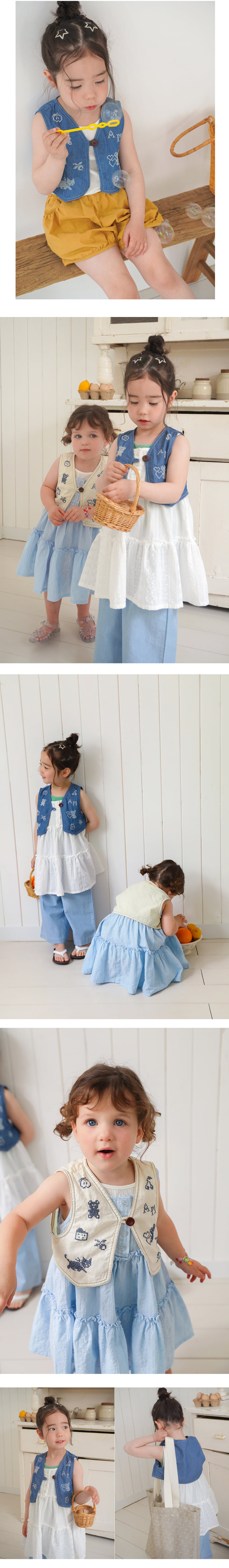 Amber - Korean Children Fashion - #littlefashionista - Molly Vest - 5