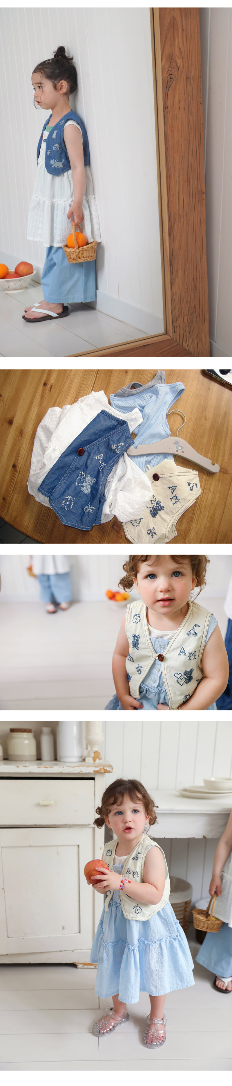 Amber - Korean Children Fashion - #magicofchildhood - Molly Vest - 6