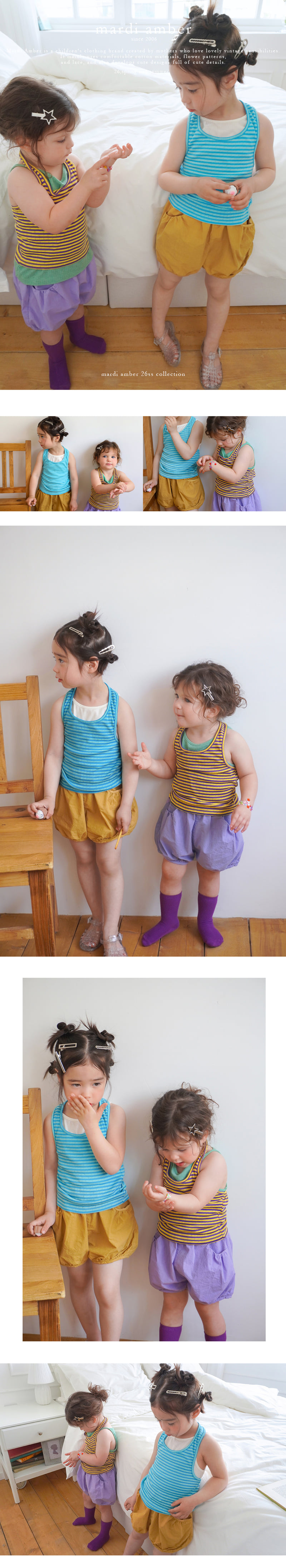 Amber - Korean Children Fashion - #magicofchildhood - Bibi Halter Neck Sleeveless - 2