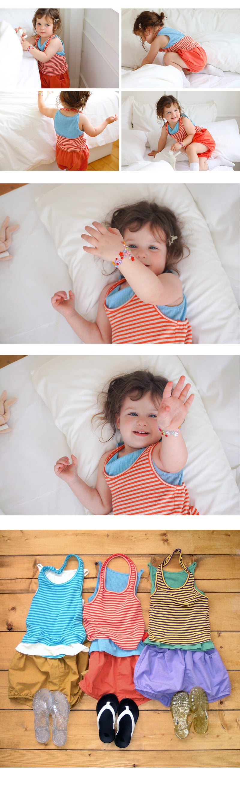 Amber - Korean Children Fashion - #toddlerclothing - Bibi Halter Neck Sleeveless - 6