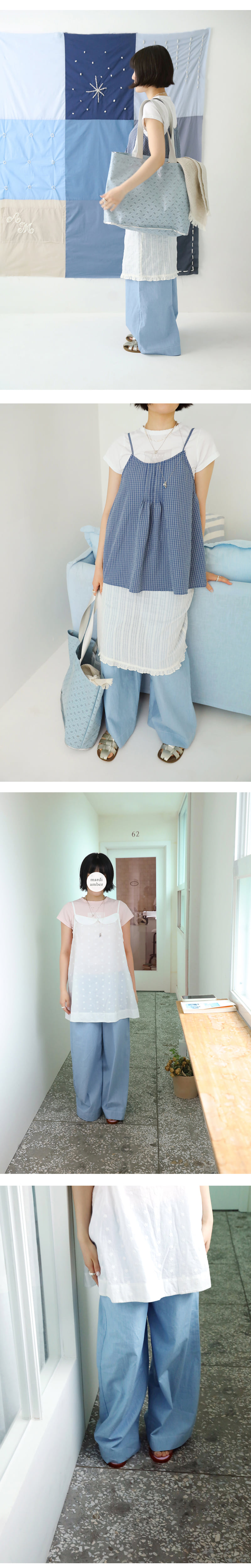Amber - Korean Women Fashion - #momslook - Adult Light Denim Pants - 3