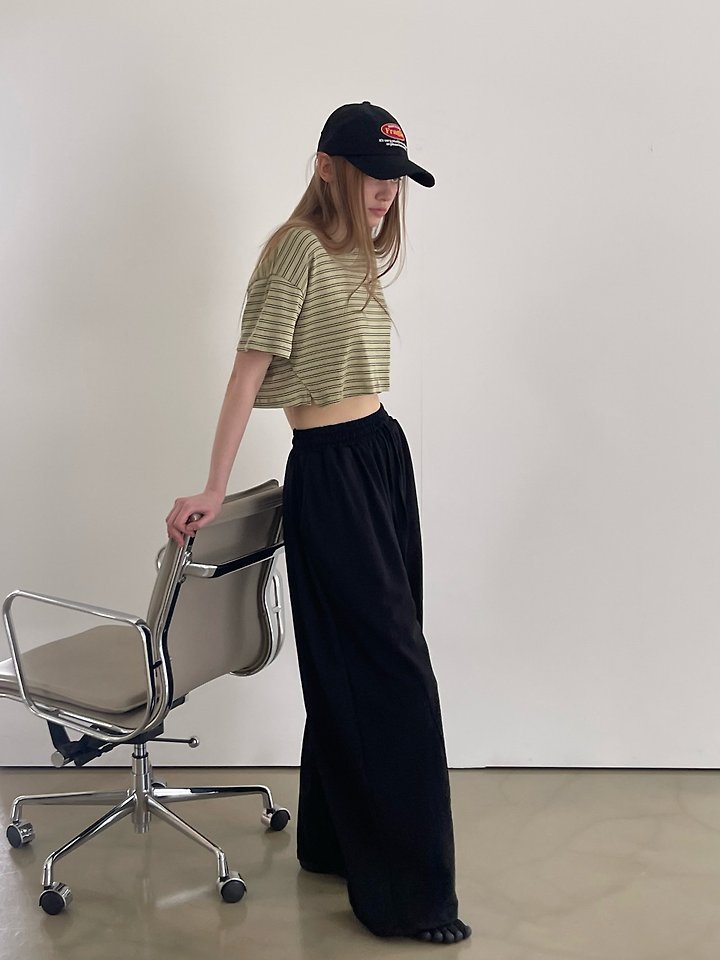 Another Avenue - Korean Women Fashion - #momslook - Punching Stripe Tee - 6