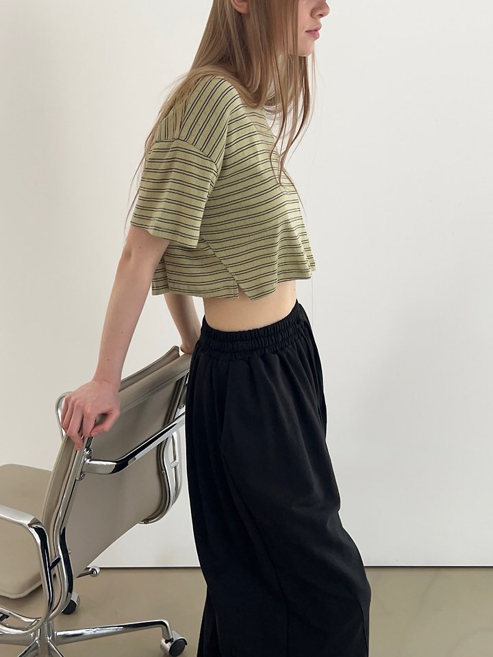 Another Avenue - Korean Women Fashion - #momslook - Punching Stripe Tee - 8