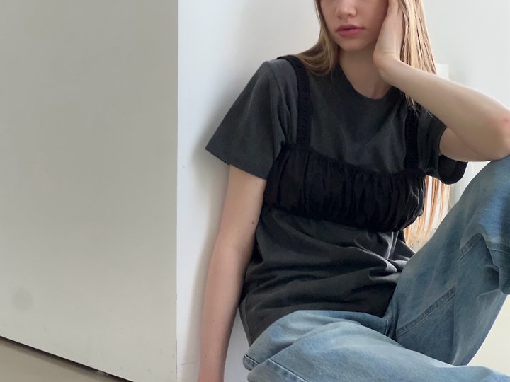 Another Avenue - Korean Women Fashion - #momslook - Cropped Top - 11
