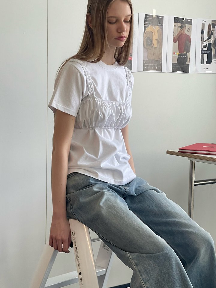 Another Avenue - Korean Women Fashion - #momslook - Cropped Top - 5