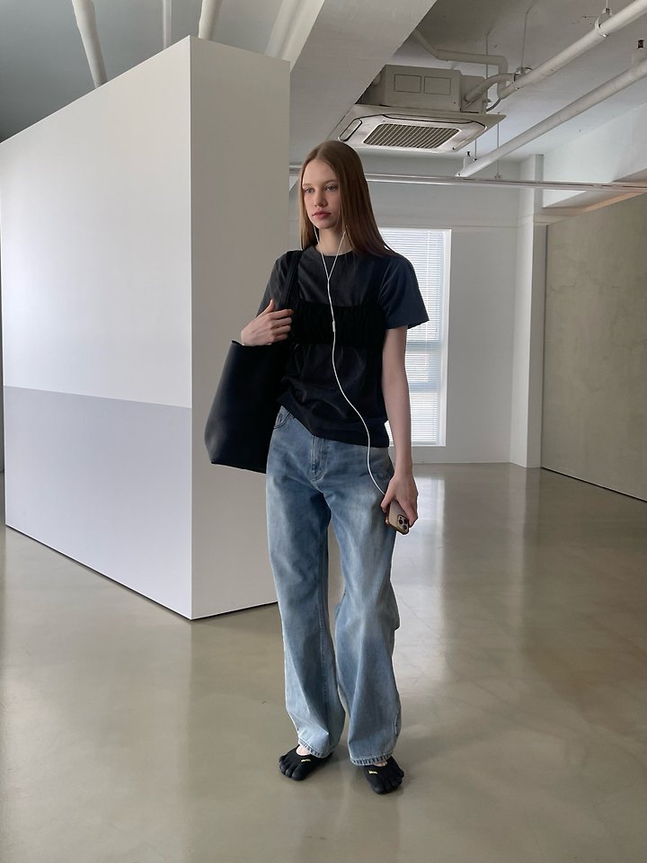 Another Avenue - Korean Women Fashion - #momslook - Wear Pigment Tee - 12