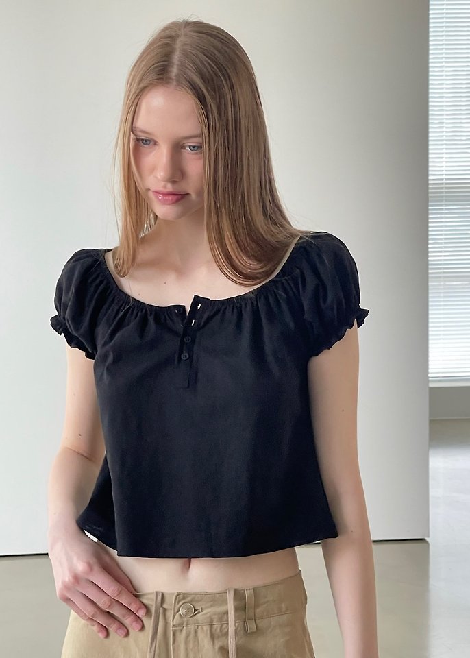 Another Avenue - Korean Women Fashion - #momslook - Linen Petit Blouse - 11