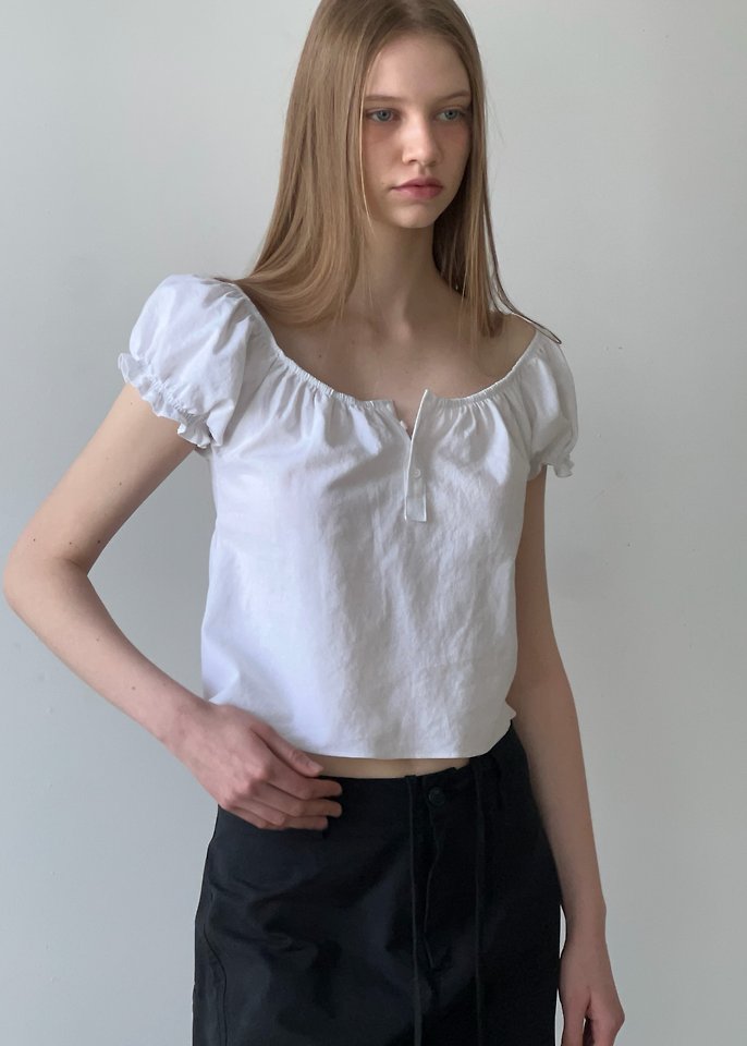 Another Avenue - Korean Women Fashion - #momslook - Linen Petit Blouse - 3
