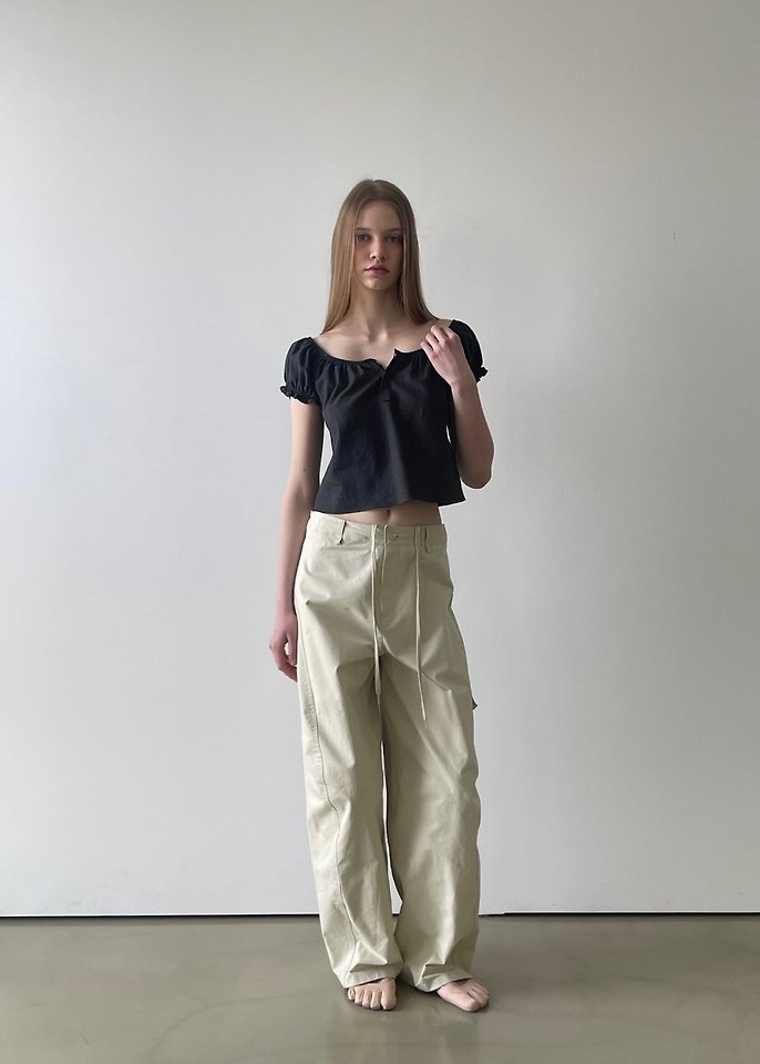 Another Avenue - Korean Women Fashion - #momslook - Linen Petit Blouse - 9