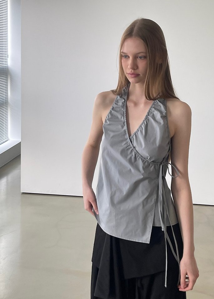 Another Avenue - Korean Women Fashion - #momslook - Halter Blouse - 9