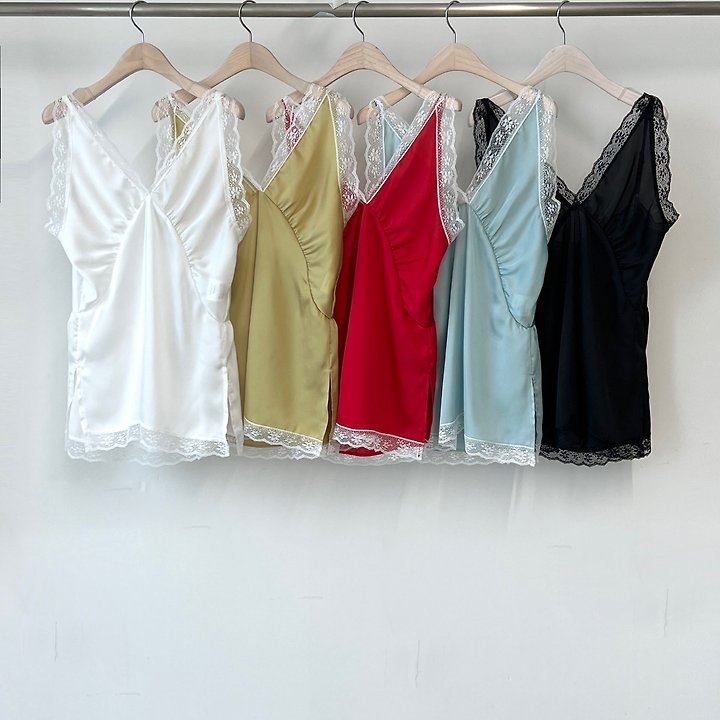Another Avenue - Korean Women Fashion - #momslook - Muse Slip Sleeveless Top